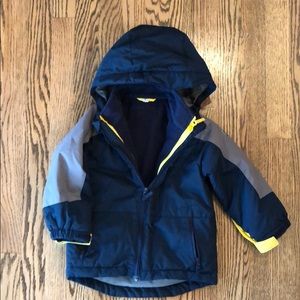 Children’s Place 3 in 1 boys winter jacket.